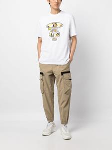 AAPE BY *A BATHING APE Trainingsbroek met logoprint - Bruin