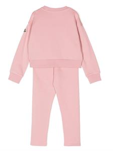 Moncler Enfant Fluwelen trainingspak - Roze