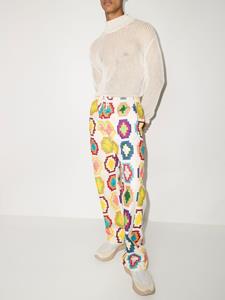 Marcelo Burlon County of Milan Trainingsbroek met print - Wit