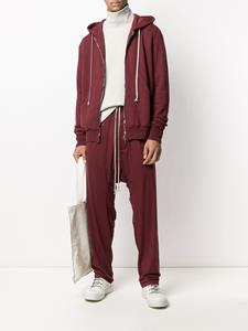 Rick Owens DRKSHDW Trainingsbroek met verlaagd kruis - Rood