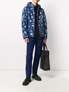 Moncler Grenoble Trainingsbroek met toelopende pijpen - Blauw
