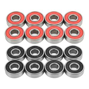 8Pcs 608RS ABEC 9 Ball Bearing Carbon Steel Sealed Skateboard Bearings 8x22x7mm for Roller Skates Da