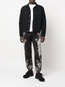 Versace Trainingsbroek met print - Zwart