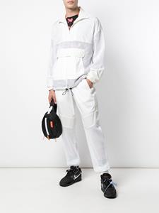 God's Masterful Children Trainingsbroek met mesh vlak - Wit