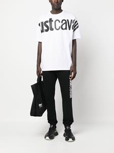 Just Cavalli Trainingsbroek met logoprint - Zwart