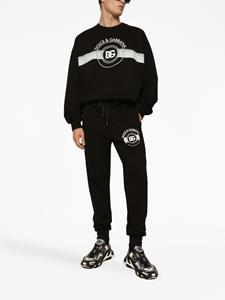 Dolce & Gabbana Trainingsbroek met logoprint - Zwart