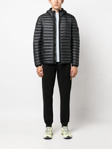 Stone Island Trainingsbroek met geborduurd logo - Zwart