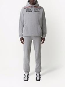Burberry Trainingsbroek met print - Grijs