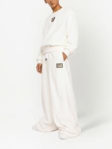 Dolce & Gabbana Trainingsbroek met logoplakkaat - Wit