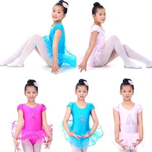 Girls Kids Baby Candy Color Tutu Dress Dance Costumes Ballet Dancewear 3-7Y