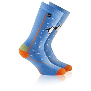 Rohner  Kid's Pinguin - Skisokken, blauw