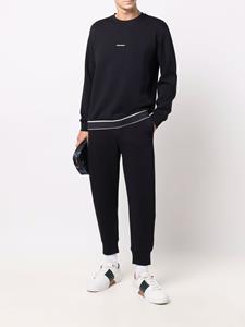 Emporio Armani Trainingsbroek met toelopende pijpen - Blauw