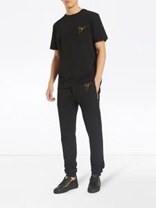 Giuseppe Zanotti Trainingsbroek met logoprint - Zwart