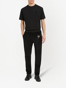 Giuseppe Zanotti Fluwelen broek - Zwart