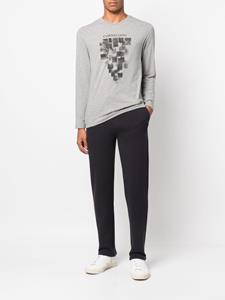 Corneliani Broek met trekkoord - Blauw