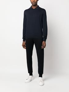 Corneliani Trainingsbroek met toelopende pijpen - Blauw