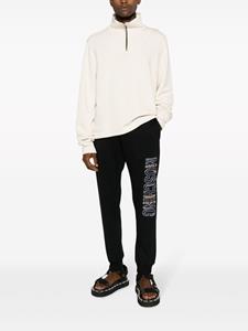Moschino Trainingsbroek met geborduurd logo - Zwart