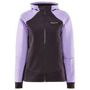 Craft  Women's ADV Backcountry Hybrid Jacket - Langlaufjas, grijs/purper