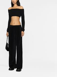 Prada Fluwelen trainingsbroek - Zwart