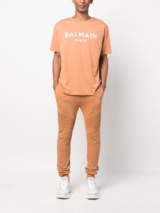Balmain Trainingsbroek met logoprint - Bruin