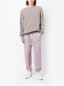 Helmut Lang Trainingsbroek met toelopende pijpen - Paars