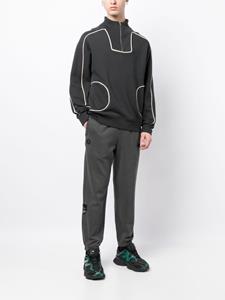 AAPE BY *A BATHING APE Trainingsbroek met geborduurd logo - Grijs