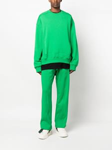STYLAND Broek met trekkoordtaille - Groen