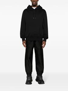 Balmain Trainingsbroek met monogramprint - Zwart