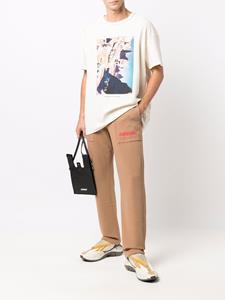 AMBUSH Trainingsbroek met logoprint - Beige