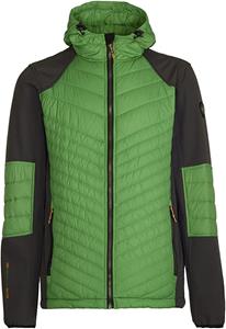 Omar ski jas heren groen/grijs