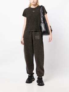 Alexander Wang Trainingsbroek met logo-reliëf - Grijs