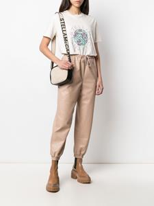 Stella McCartney Broek van imitatieleer - Roze
