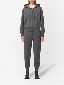 Burberry Trainingsbroek met geborduurd monogram - Grijs