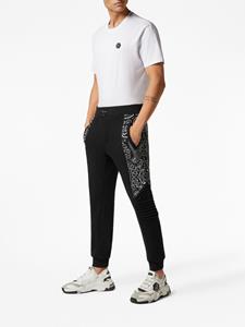 Philipp Plein Trainingsbroek met paisley-print - Zwart