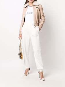 Philipp Plein High waist trainingsbroek - Beige