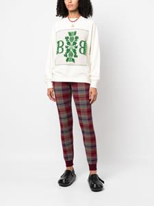 Barrie Geruite broek - Rood
