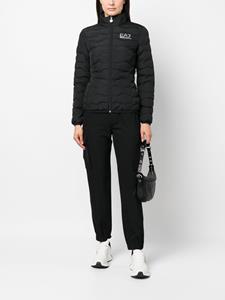 Ea7 Emporio Armani Jack met capuchon - Zwart