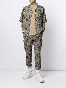Iceberg Trainingsbroek met camouflageprint - Bruin