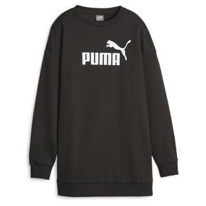 Puma Jurk in molton met kap Essential Logo
