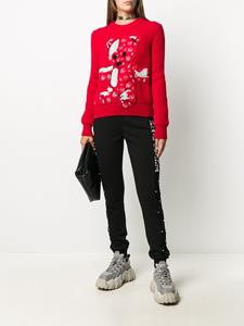 Philipp Plein Trainingsbroek met logoprint - Zwart