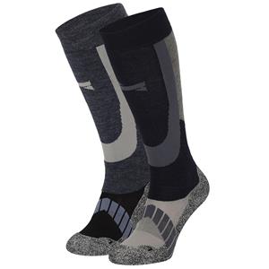 Xtreme Sockswear Xtreme Skisokken Unisex 2-pack Multi Navy