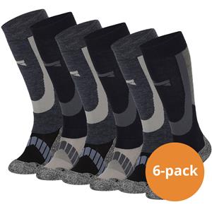 Xtreme Sockswear Xtreme Skisokken Unisex 6-pack Multi Navy