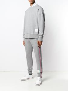 Thom Browne Trainingsbroek met strepen - Grijs