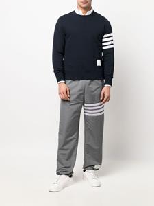 Thom Browne Trainingsbroek met vier strepen - Grijs