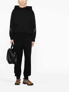 Moncler Trainingsbroek met logo afwerking - Zwart