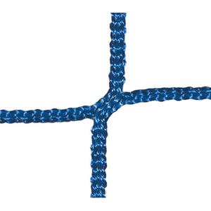 Minidoel-Net, maaswijdte 100 mm, Blauw, Voor doel 2,40x1,60m, doeldiepte 0,70 m