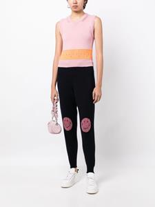 Joshua Sanders Trainingsbroek met smileyprint - Blauw