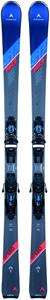 Speed 563 piste ski's zwart/blauw heren, 162 cm