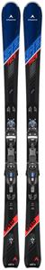 Speed 763 piste ski's zwart/blauw heren, 182 cm