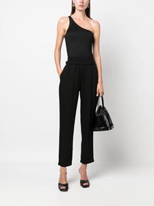 Fabiana Filippi Bevagna layered track pants - Zwart